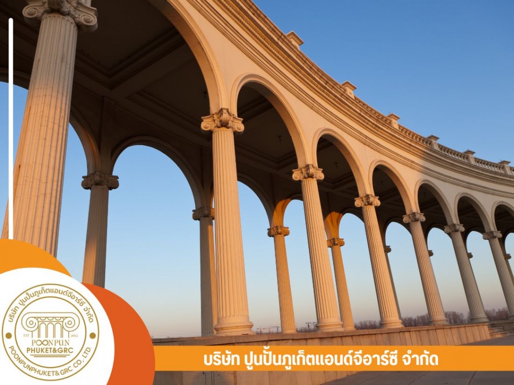 รับผลิต รับออกแบบประติมากรรมปูนปั้นโรมัน